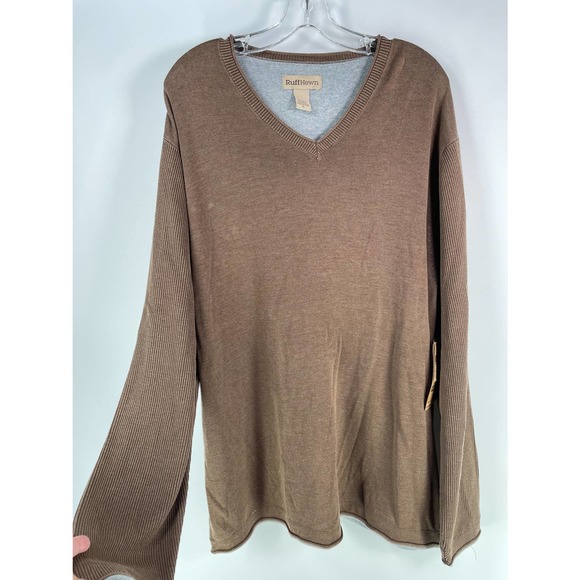 Ruff Hewn Sweaters Nwt Ruff Hewn Mens Sweater Brown Sz Xl Long